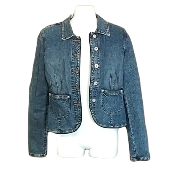 Jennifer Lopez Jackets & Blazers - J.Lo by Jennifer Lopez Blue Jean Jacket